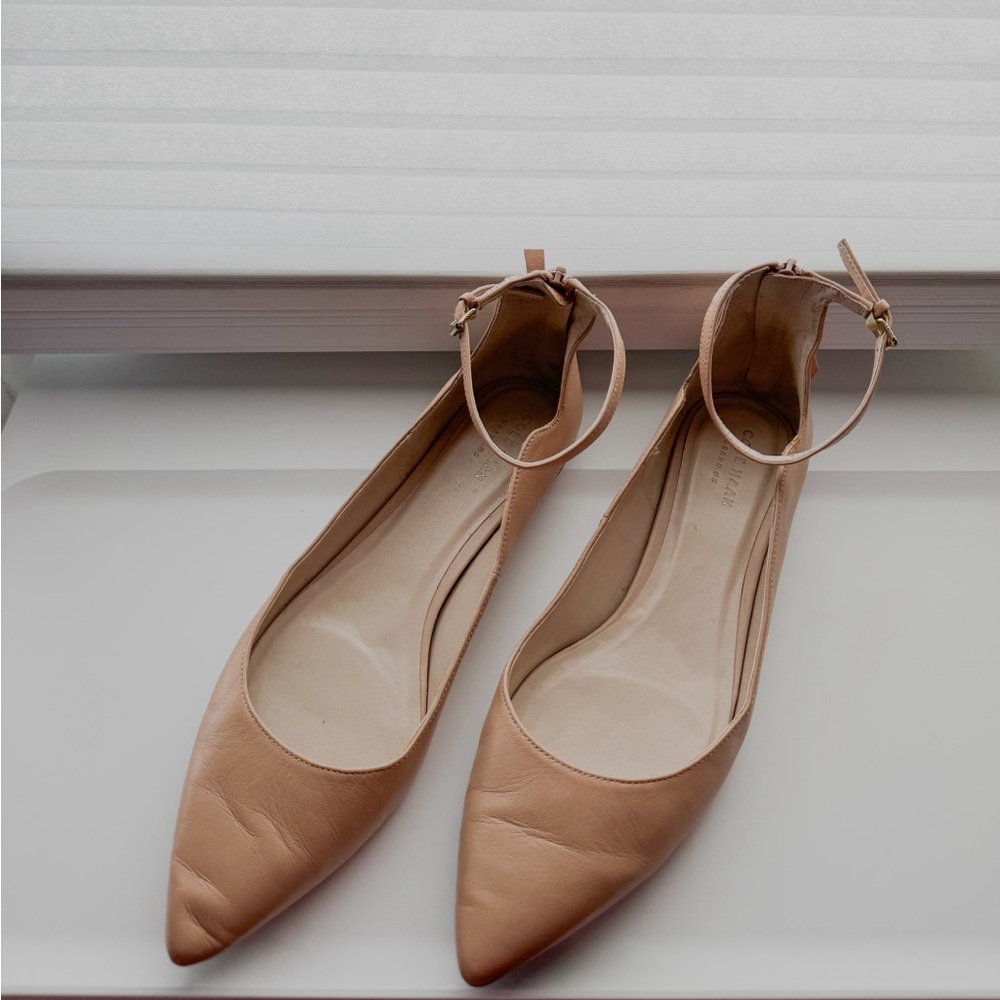 Cole Haan Beige Flats